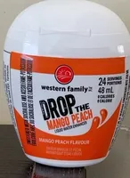 Drop the mango peach