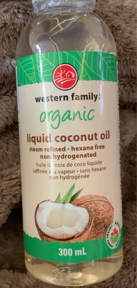 Liquid coconut oil