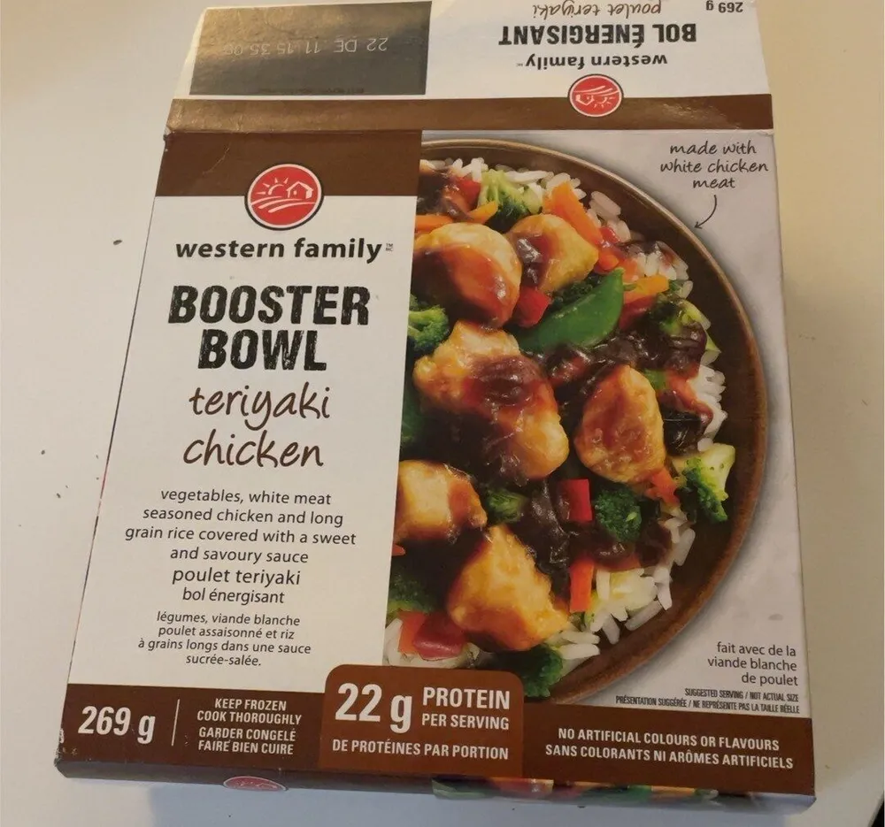 Teriyaki CHICKEN boosted bowl