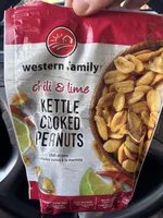 Kettle cooked peanuts