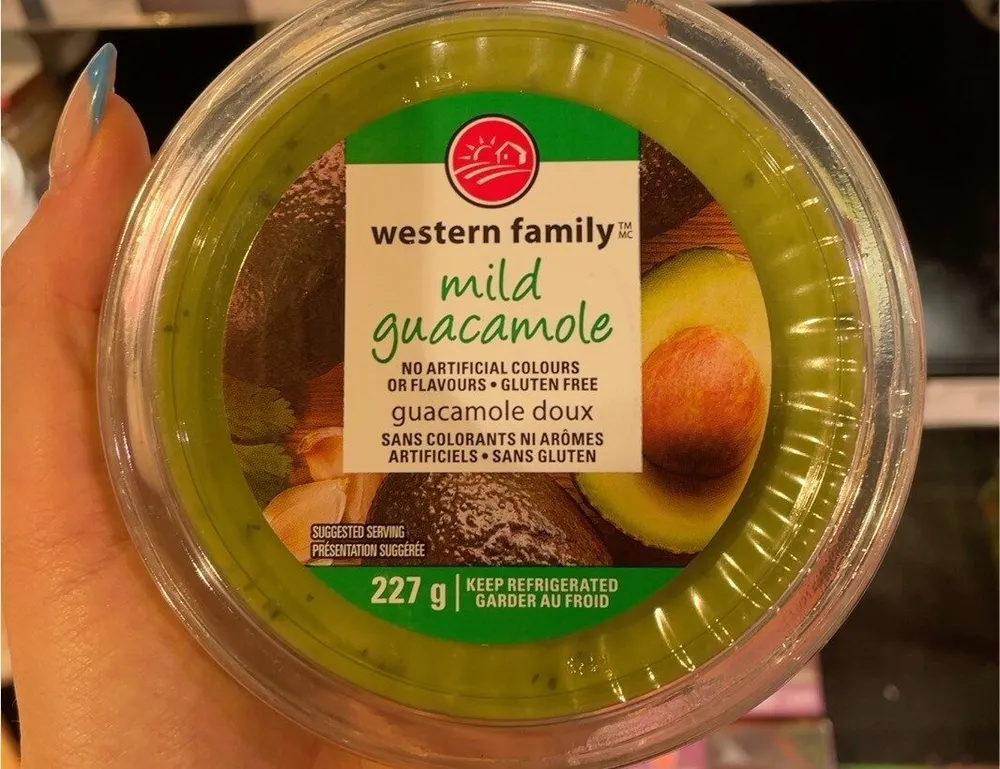 Mild guacamole