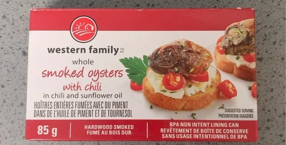 Smoked Oysters with Chili