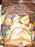 Butterfly coconut shrimp