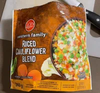 Riced couliflower blend