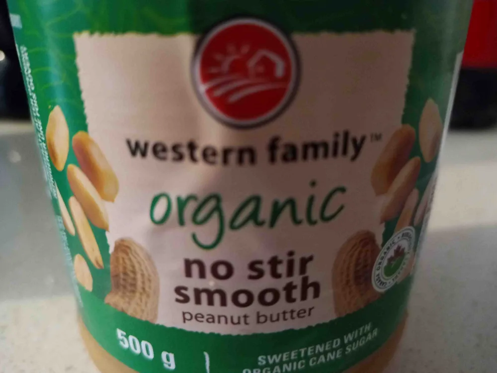 Organic no stir smooth peanut butter