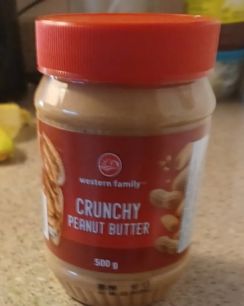 Crunchy peanut butter