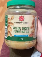 Natural smooth peanut butter