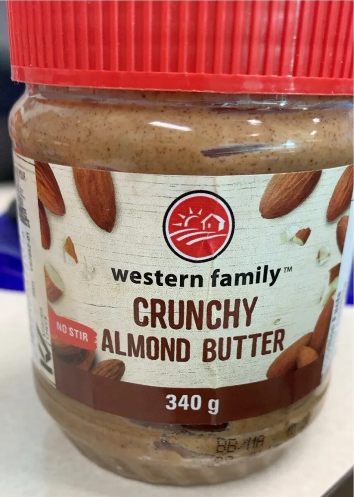 Crunchy Almond Butter