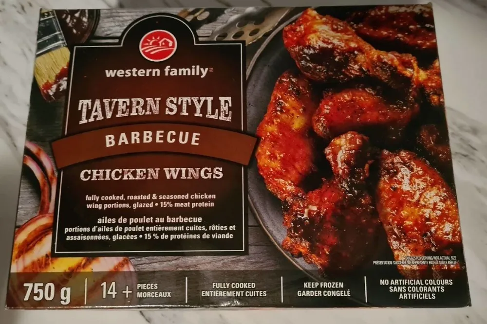 Tavern style bbq chicken wings