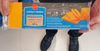 Medium cheddar cheese