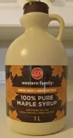 100% Pure Amber Maple Syrup