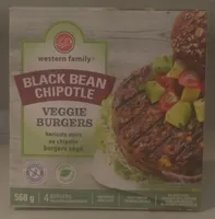 Black Bean Chipotle Veggie Burgers