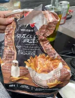 Quick cook fries