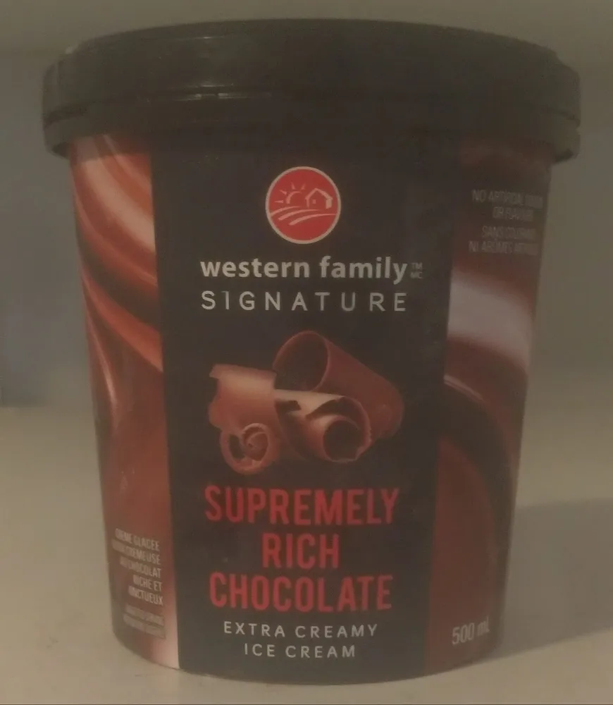 Supremely Rich Chocolate Extra Creamy Ice Cream