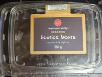 Licorice Bears