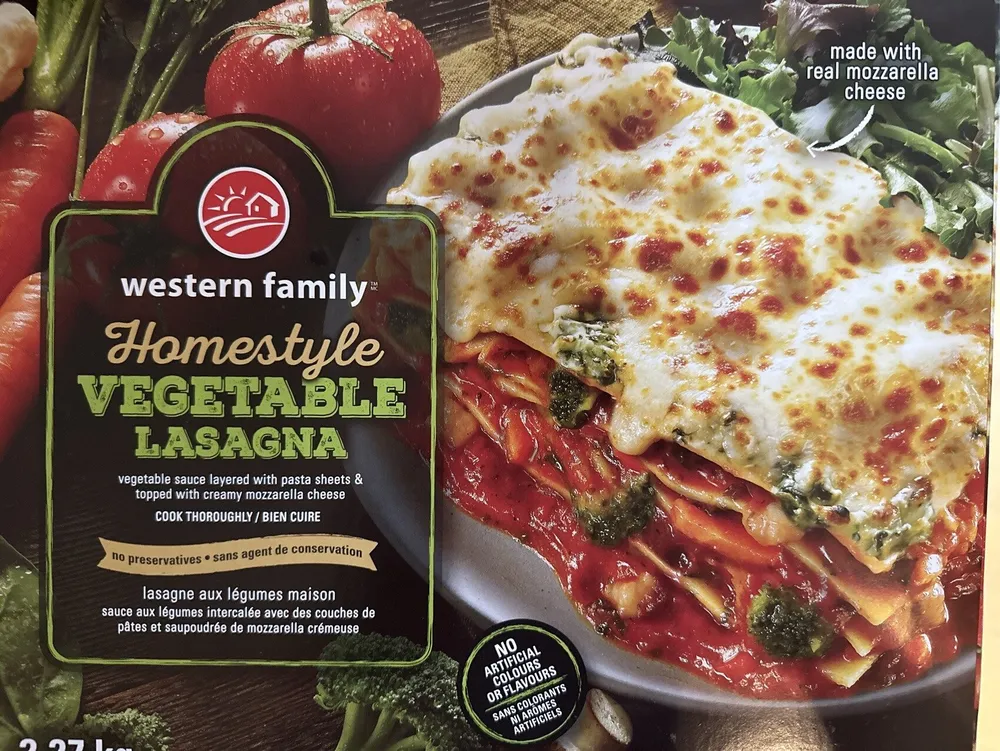 Homestyle Vegetable Lasagna