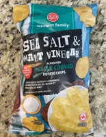Sea Salt & Malt Vinegar Kettle Cooked Potato Chips