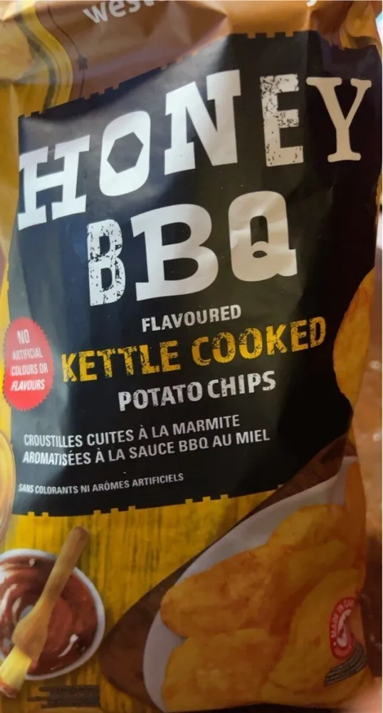 Honey bbq kettle cooked