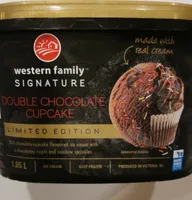 Double chocolate cupcake