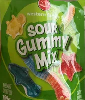 Sour gummy mix