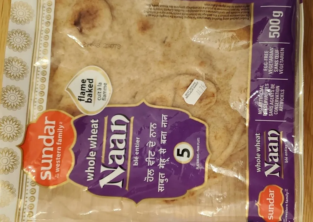 Whole wheat Naan