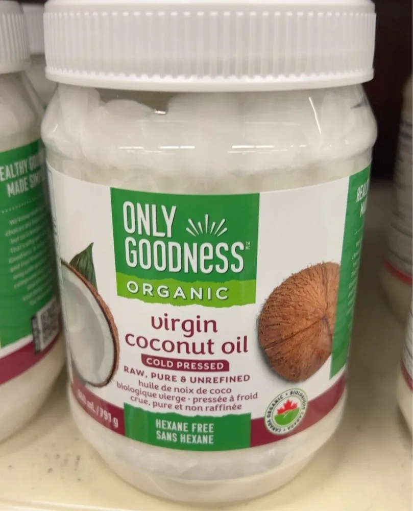 Virgin coconut oil cold pressed