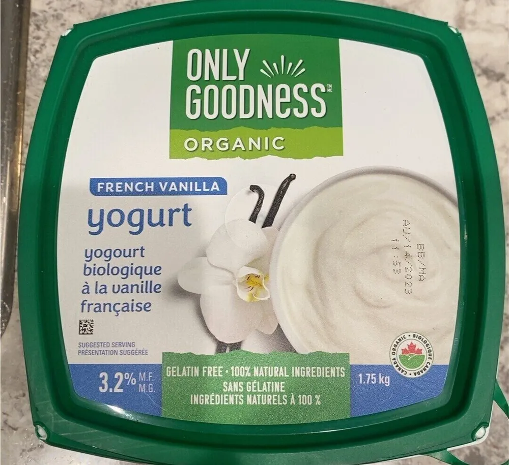 French Vanilla yogurt