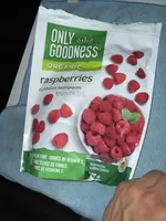 Organic raspberries
