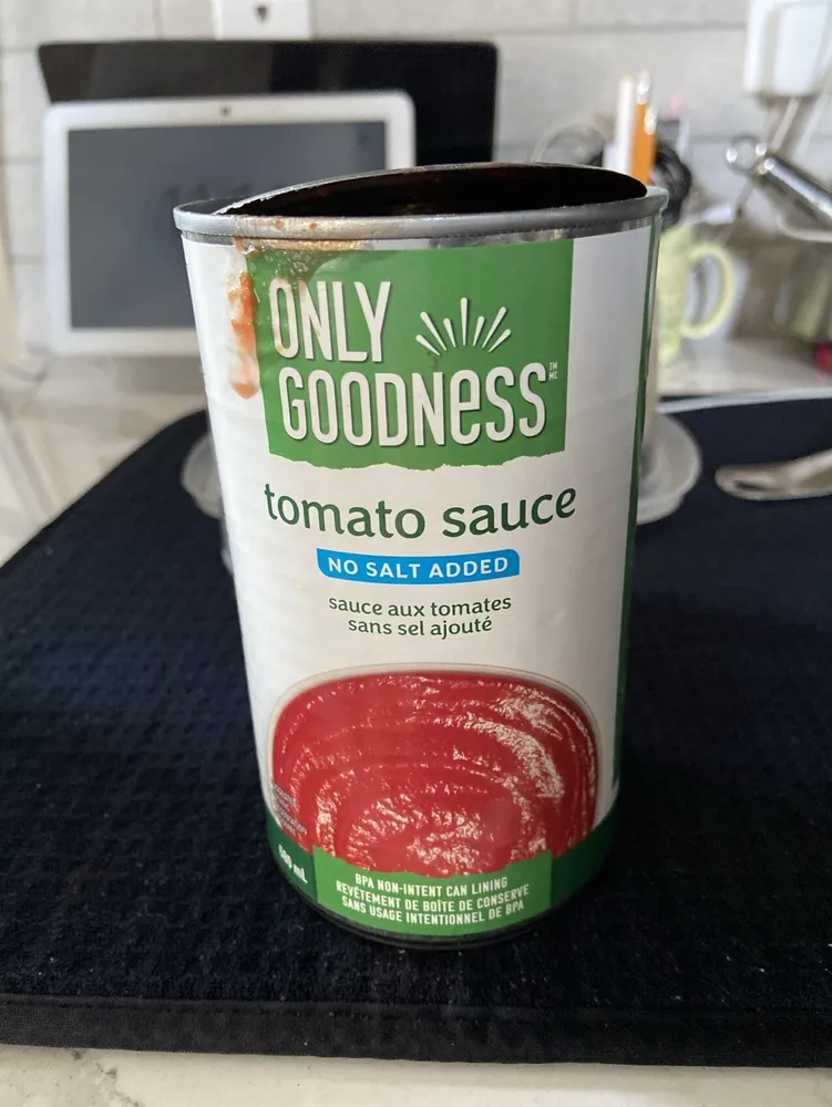 Tomato Sauce No Salt Added