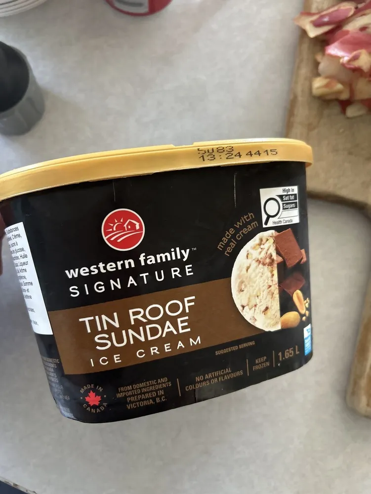 Tin Roof Sundae Ice Cream