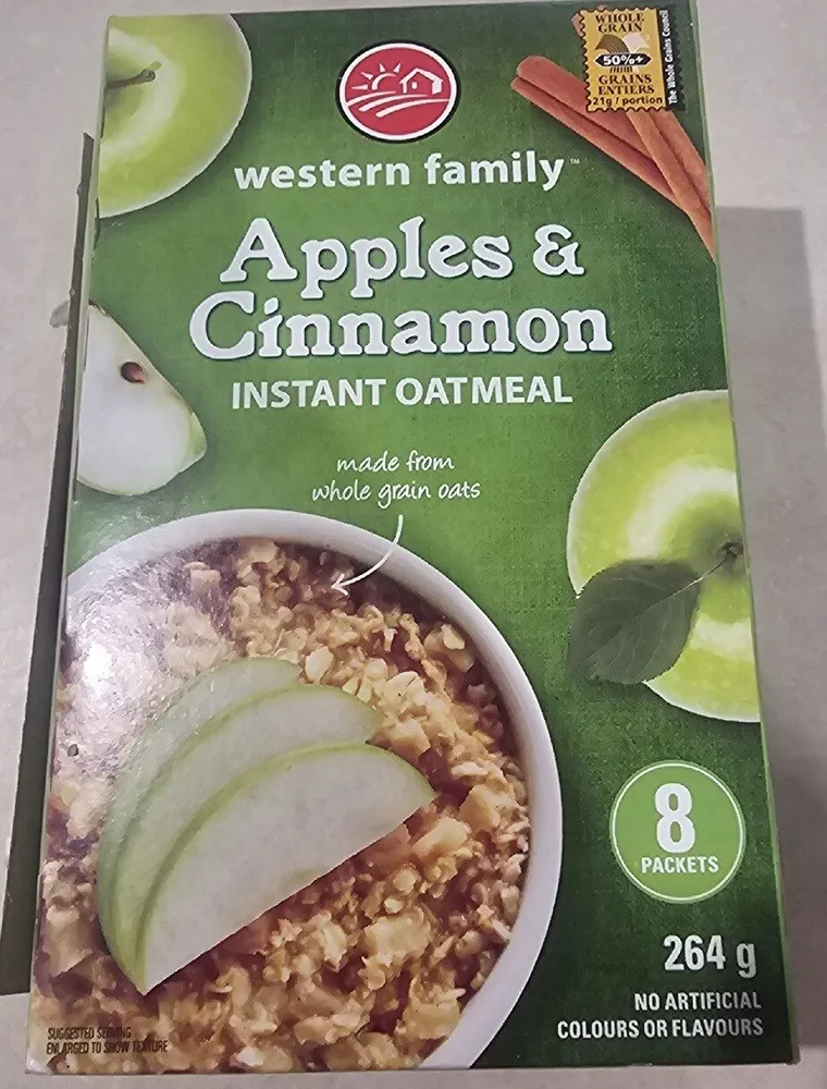 Apples & Cinnamon - Instant Oatmeal