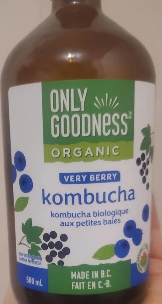 Very Berry Kombucha organic