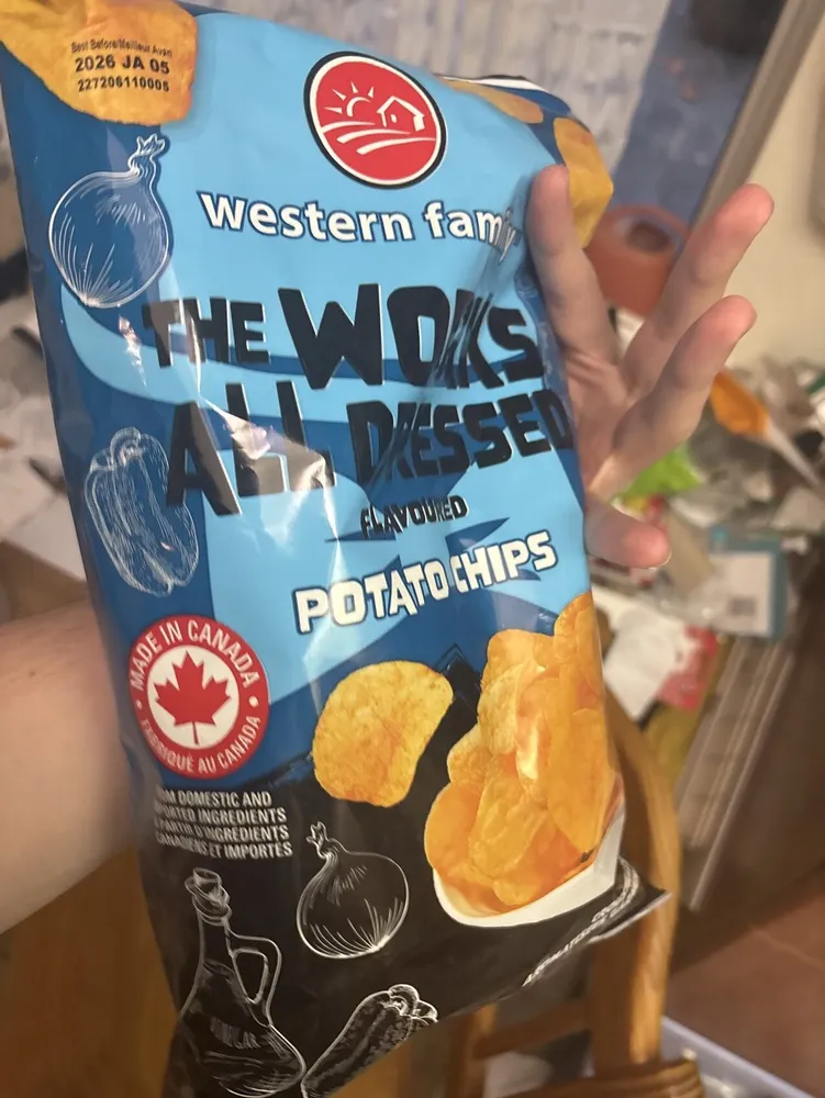 All Dressed Potato Chips