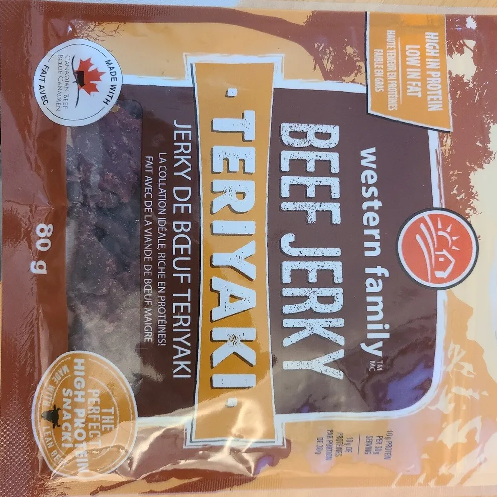 Beef Jerky Teriyaki