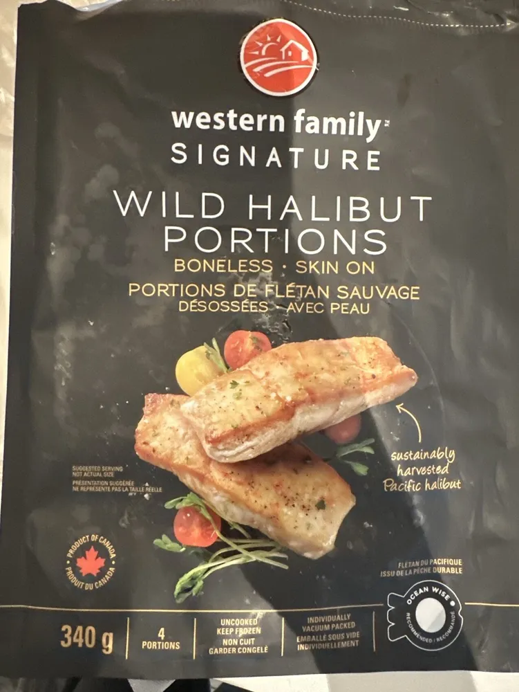 Wild Halibut Portion