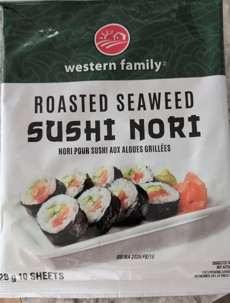Roasted Seaweed Sushi Nori