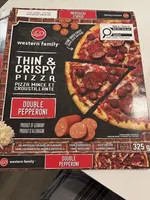 Thin & Crispy Double Pepperoni