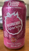 Raspberry Sparkle Carbonated Water
