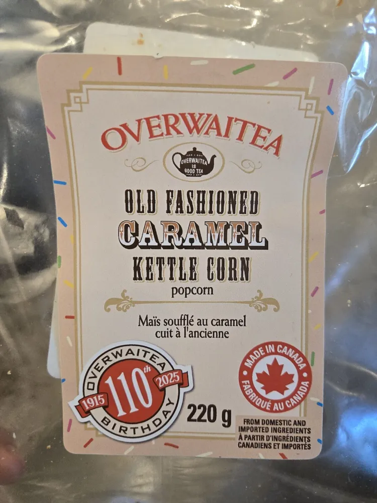 Old Fashioned Caramel Kettle Corn