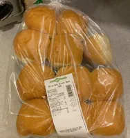 White soft dinner buns