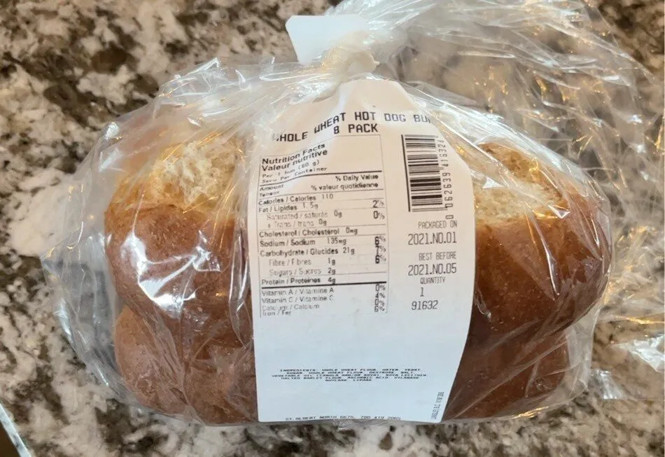 Whole What Hot Dog Buns