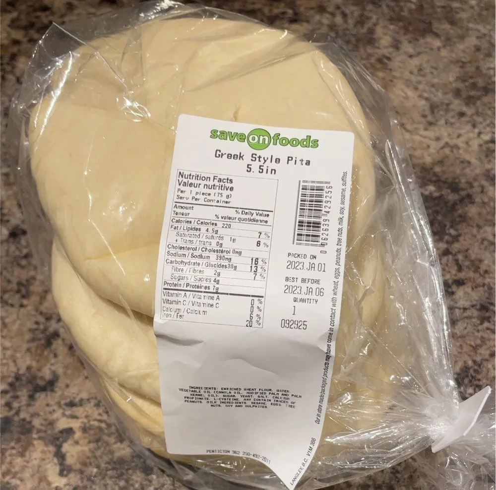 Grek style pita