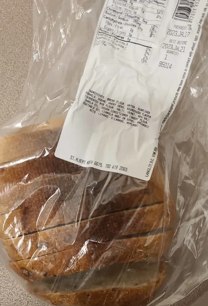 Artisan Prairie Gold Sunflower Bread