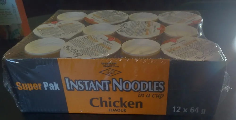 Chicken Flavour Instant Noodles in a Cup