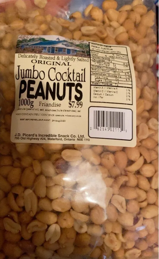 Jumbo cocktail pranuts