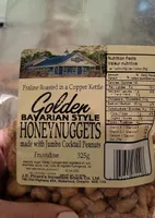 Golden Bavarian style honey nuggets