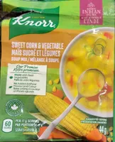 sweet corn and vegetable