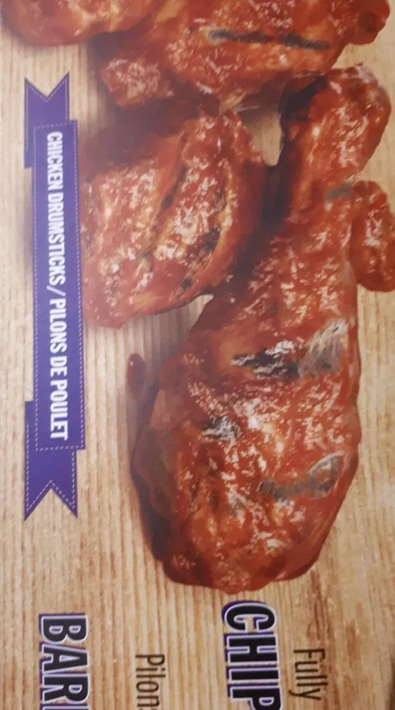 Pilons poulet entière cuits en sauce bbq chipotle