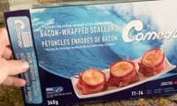 Bacon wrapped scallops