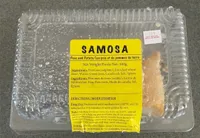 Samosa peas and potato